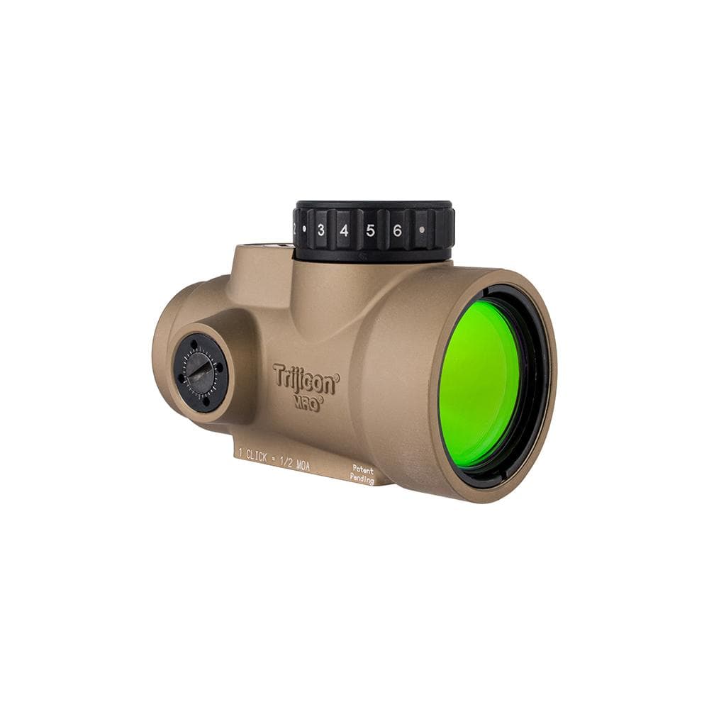Trijicon MRO SD 1x25 Red Dot Sight w/ Adjustable LED 2.0 MOA Red Dot Coyote