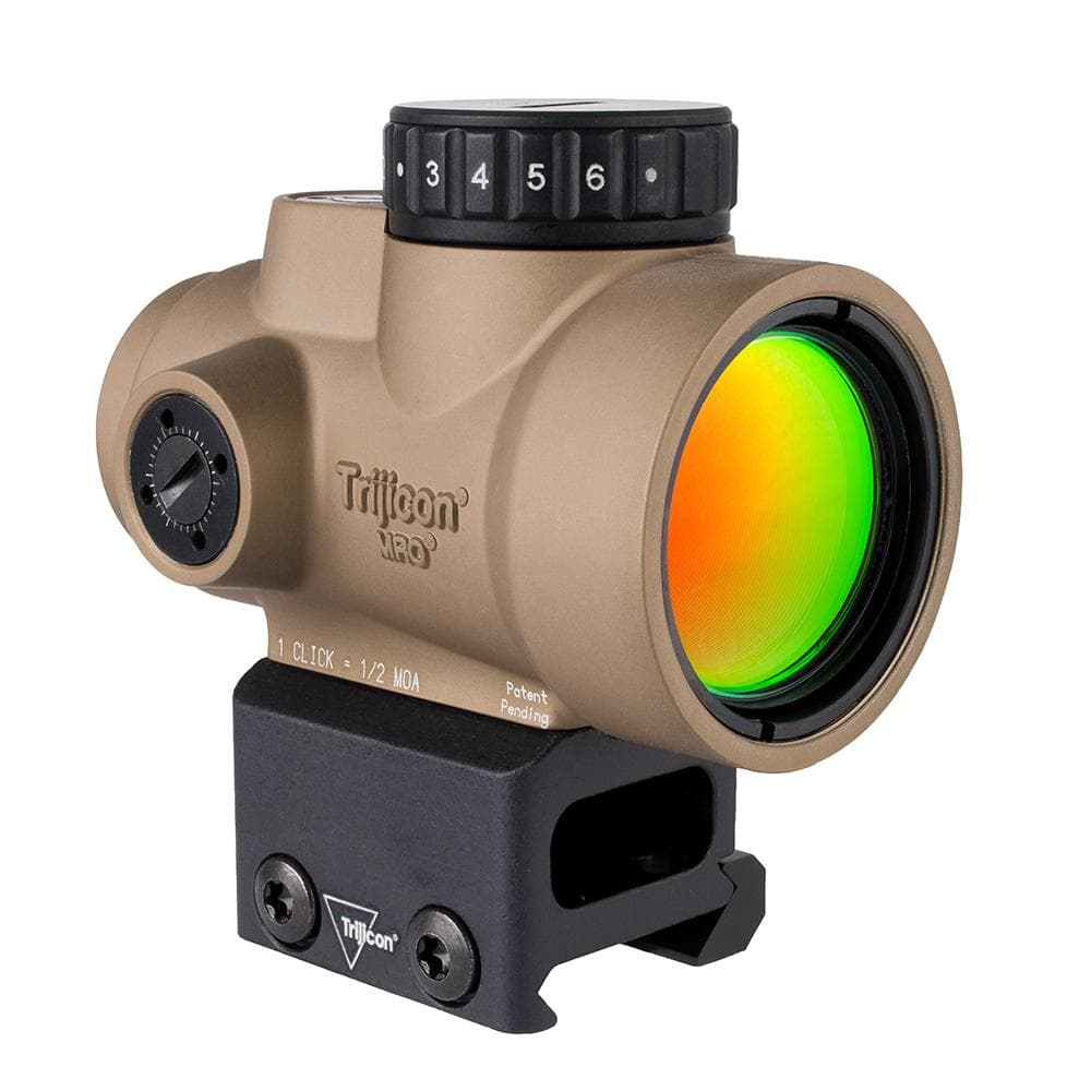Trijicon MRO SD1x25 Red Dot Sgt w/Adj LED 2.0 MOA Red Dot Coy Full Co-Witns