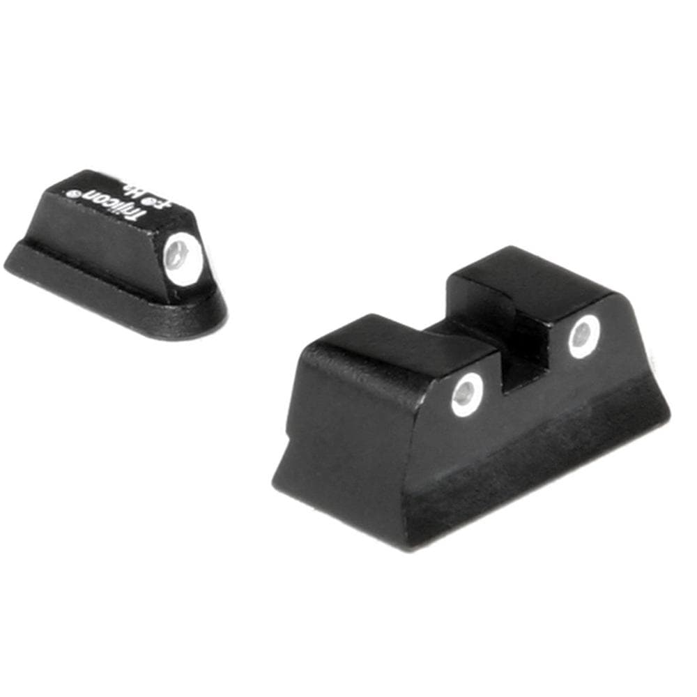 Trijicon Bright & Tough Night Sight Set White with Green Front and Rear