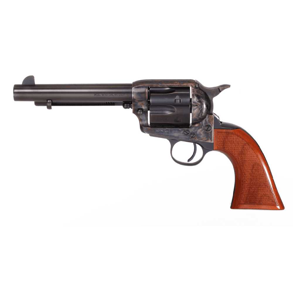 Taylor's Gunfighter Defender Handgun .357 Mag 6rd Capacity 5.5" Barrel Black with Walnut Tuned