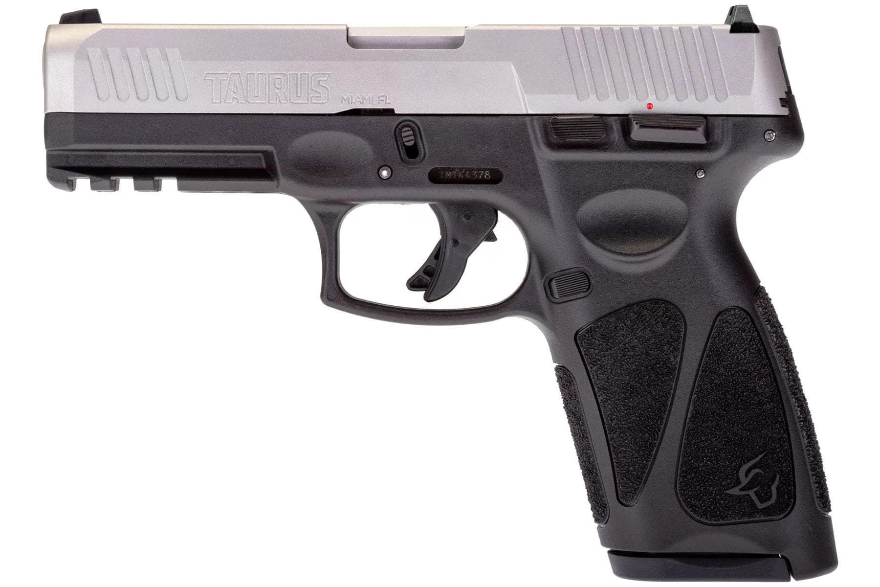 Taurus G3 Matte Stainless Handgun 9mm Luger 15rd Magazines 4.0" Barrel Steel Sights