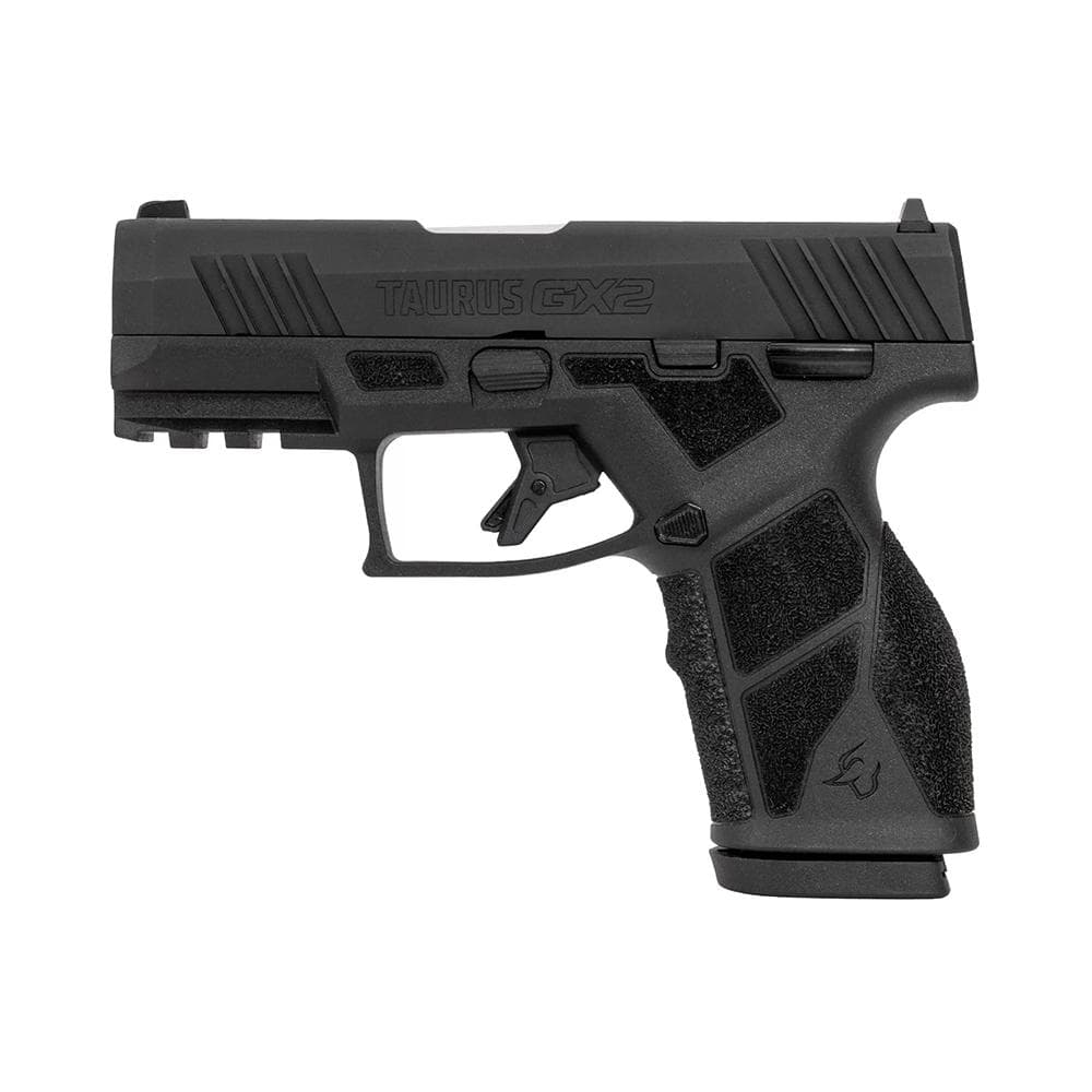 Taurus GX2 Handgun 9mm Luger 10rd Magazines (2) 3.38" Barrel Black Frame/Black Slide