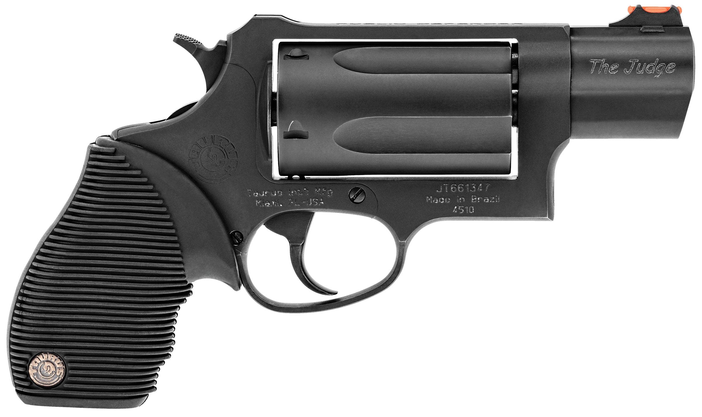 Taurus Judge Public Defender Handgun .45 Colt/.410 ga. 5rd Capacity Matte Black Oxide Finish