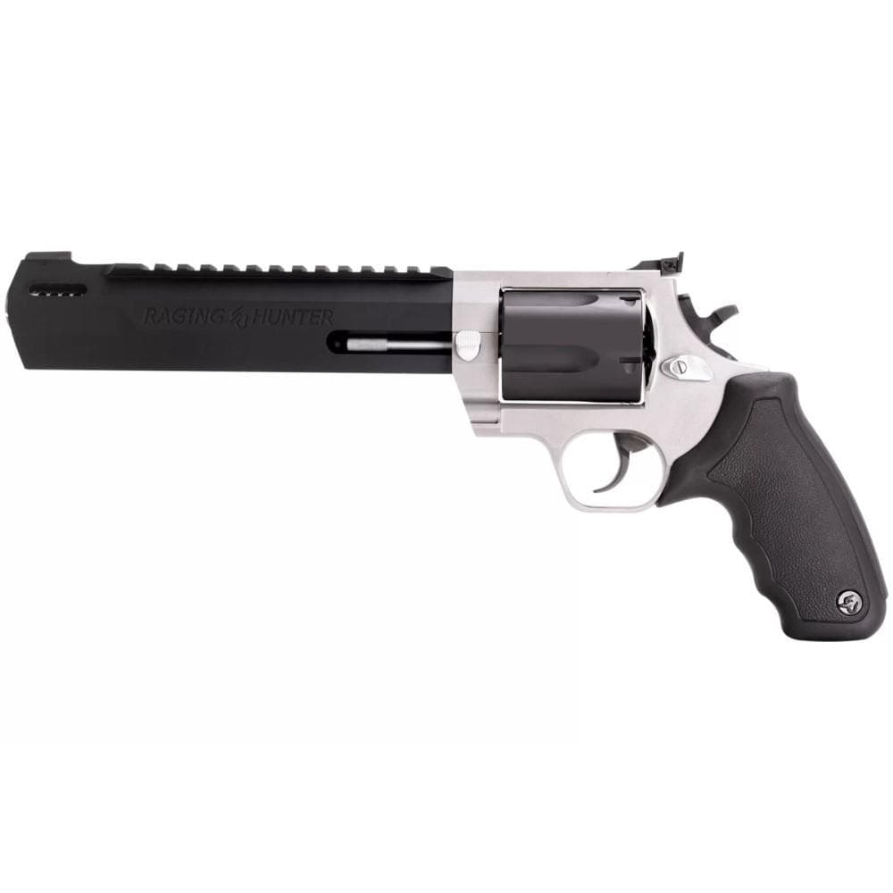 Taurus Raging Hunter Handgun 460 S&W Magnum 5 Round Capacity 8.37" Barrel Two Tone Black Grip