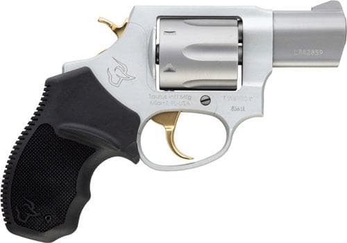 Taurus 856 Ultra Lite .38 Spl(+P) 6rds 2" Barrel Stainless w/Gold Accents