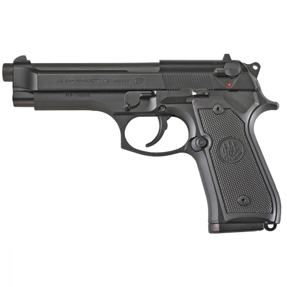 Beretta M9 Commercial Handgun 9mm Luger 10rd Magazines(3) 4.9" Barrel