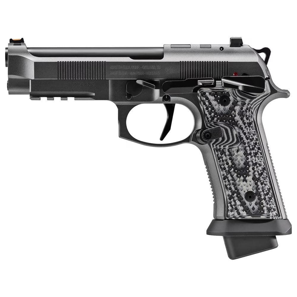 Beretta 92XI Squalo Handgun 9mm Luger 22rd Magazines (3) 4.7" Barrel Black