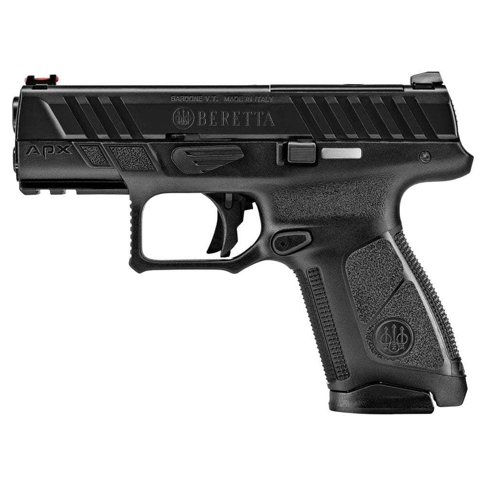 Beretta APX-A1 Compact Handgun 9mm Luger 10rd Magazines(2) 3.7" Barrel Fiber Optic Front Sight