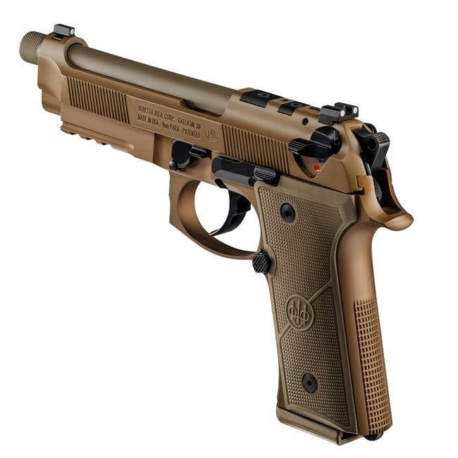 Beretta M9A4 G Handgun 9mm Luger 10/rd Magazines (3) 5.1" Threaded Barrel Optic Ready FDE Finish