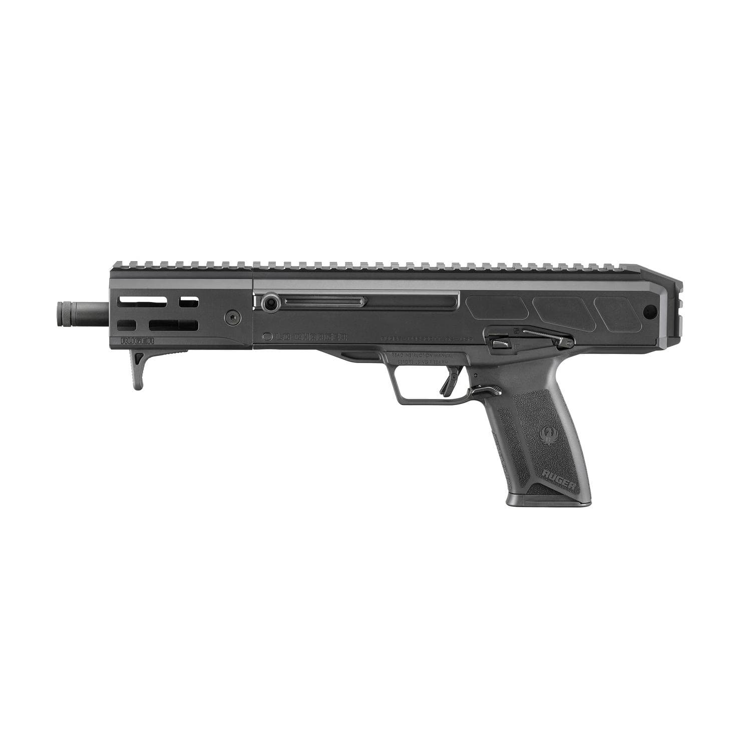 Ruger LC Charger Handgun 5.7x28mm 20rd Magazine 10.30" Threaded Barrel MLOK Slots
