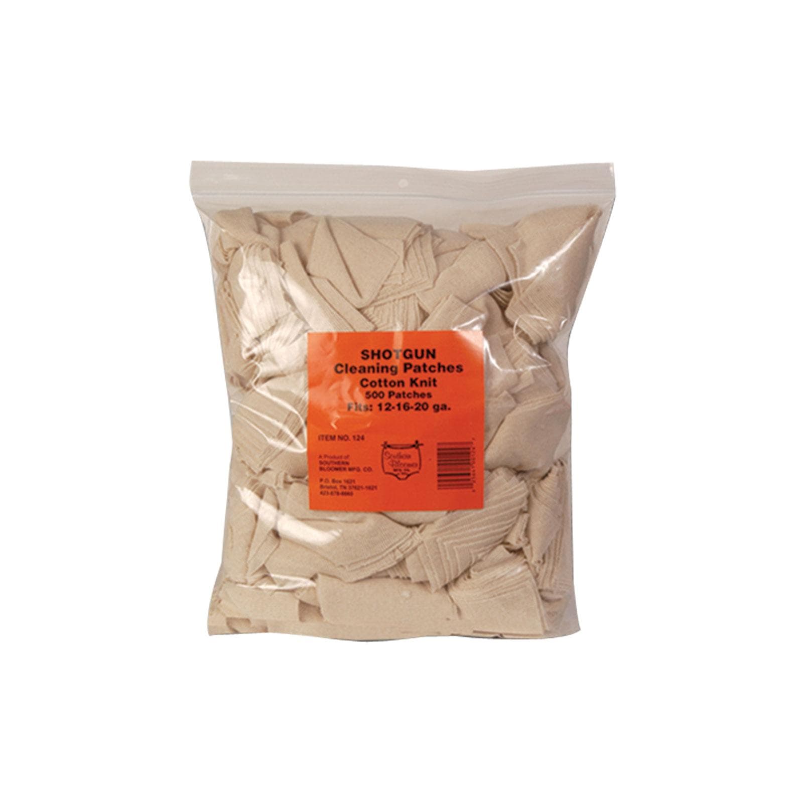 Southern Bloomer Shotgun Cleaning Patches 500/Pack
