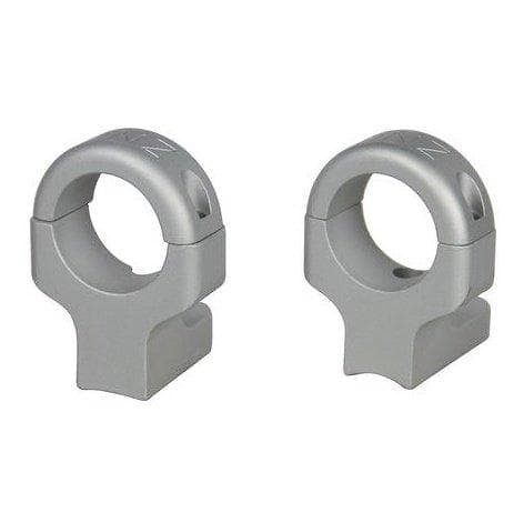 DNZ Game Reaper 2 2-Piece Scope Mount (2 Screws) - Browning A-Bolt Sako A7 Steyr Long & Short Action - 1" High Silver