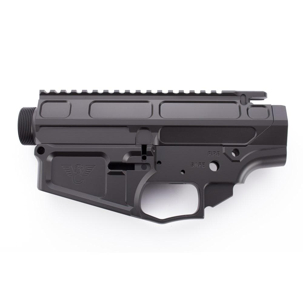 Wilson Combat AR-10 Receiver Set Lower/Upper Matched Set Billet with Lightweight Upper Black