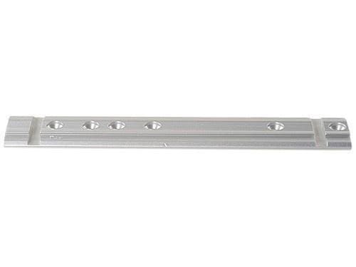 Weaver 1-Piece .22 Tip-Off Adapter Scope Base for Ruger -Silver - #TO-9S Fits Detachable Top Mount Scope Rings or Tip-Off Scope Rings