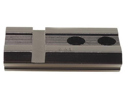 Weaver Standard Top Mount Aluminum Scope Base - Gloss Black - #94 - FRONT Winchester 94 (Angle-Eject)