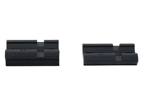 Weaver 2-Piece (Pairs) Top Mount Aluminum Scope Base - Matte - Savage 110