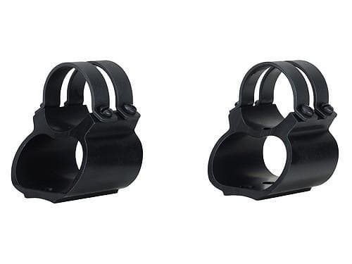 Weaver See-Thru Steel Lock Ringmount (Baseless System) - 1" Ruger 10/22 Black