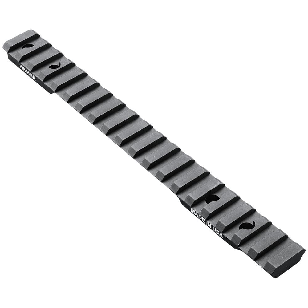Weaver 1-Piece Extended Multi-Slot Picatinny Scope Base Savage AXIS -6-48