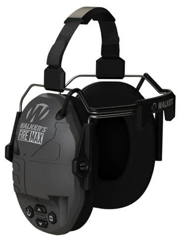 Walker's FireMax Muff Behind the Neck - Black 20-23 NRR