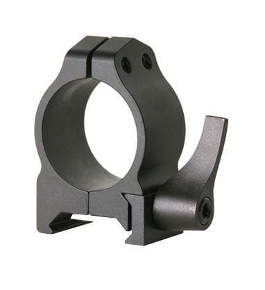 Warne Maxima Quick Detach Scope Rings - 1" Low Matte