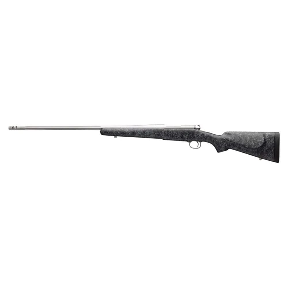 Winchester Model 70 Extreme Weather Rifle 6.5 PRC 3rd Magazine 24" 9/16x24 Threaded Barrel Black and Stainless Steel