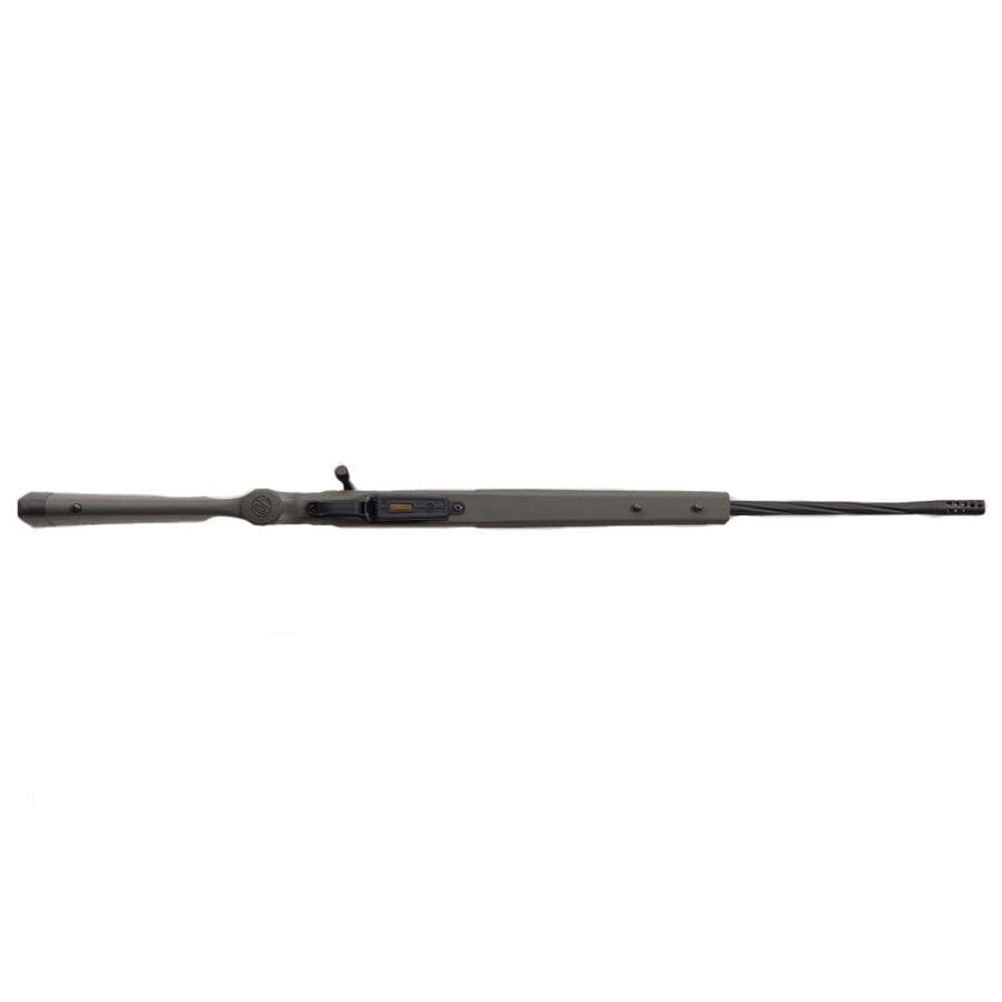 Weatherby 307 Range XP Rifle 6.5 Wby RPM 5rd Magazine 24" Barrel + 2" Brake OD Green Stock