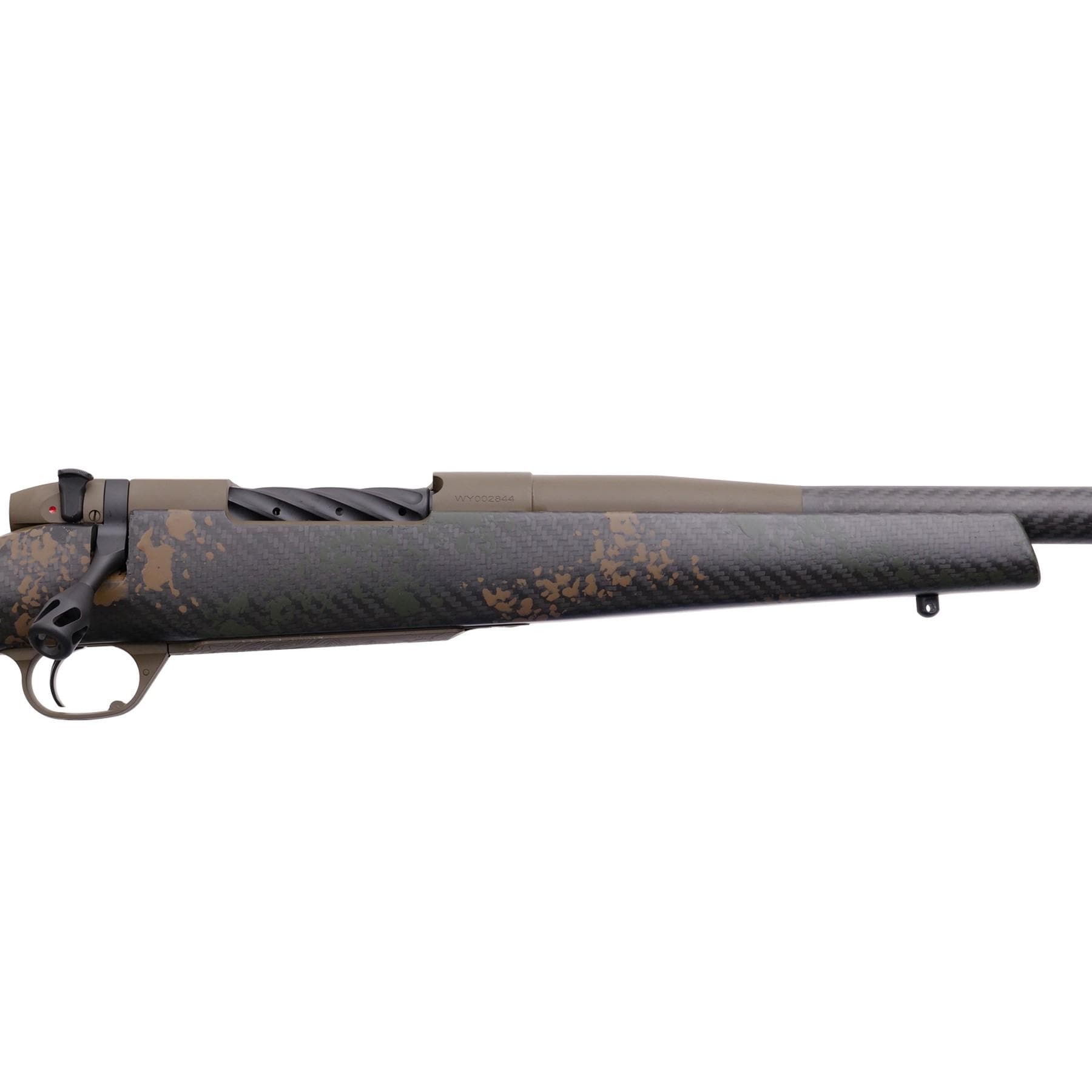 Weatherby Mark V Backcountry 2.0 Carbon 6.5 Creedmoor Rifle 4rd Magazine 22" Barrel Green and Brown