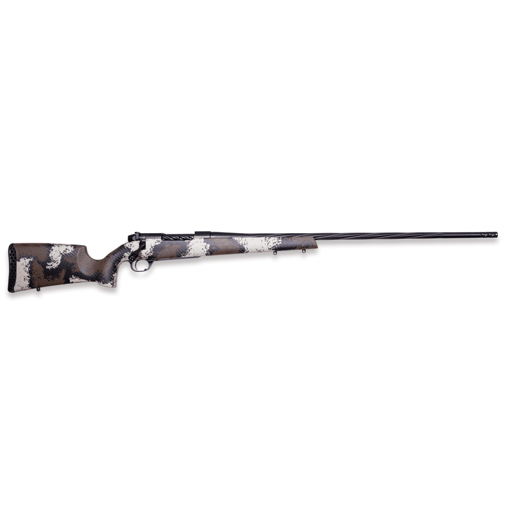 Weatherby Mark V High Country 6.5 Wby RPM 4rd Magazine 24" 1/2x28 Threaded Barrel with 2" Muzzle Brake