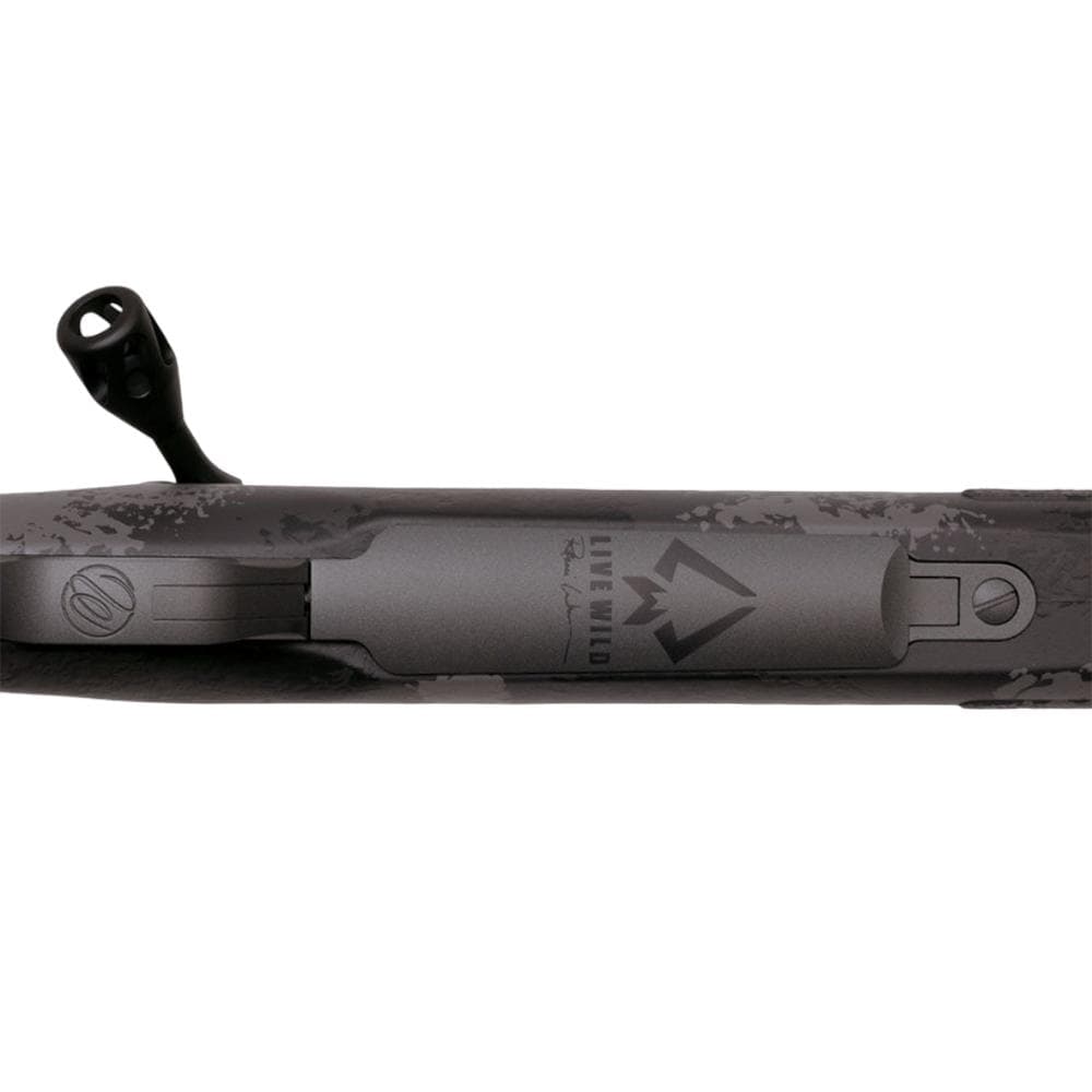 Weatherby Mark V Live Wild Rifle 280 Ackley Improved 4rd Magazine 24" 1/2x28 Threaded Barrel Black