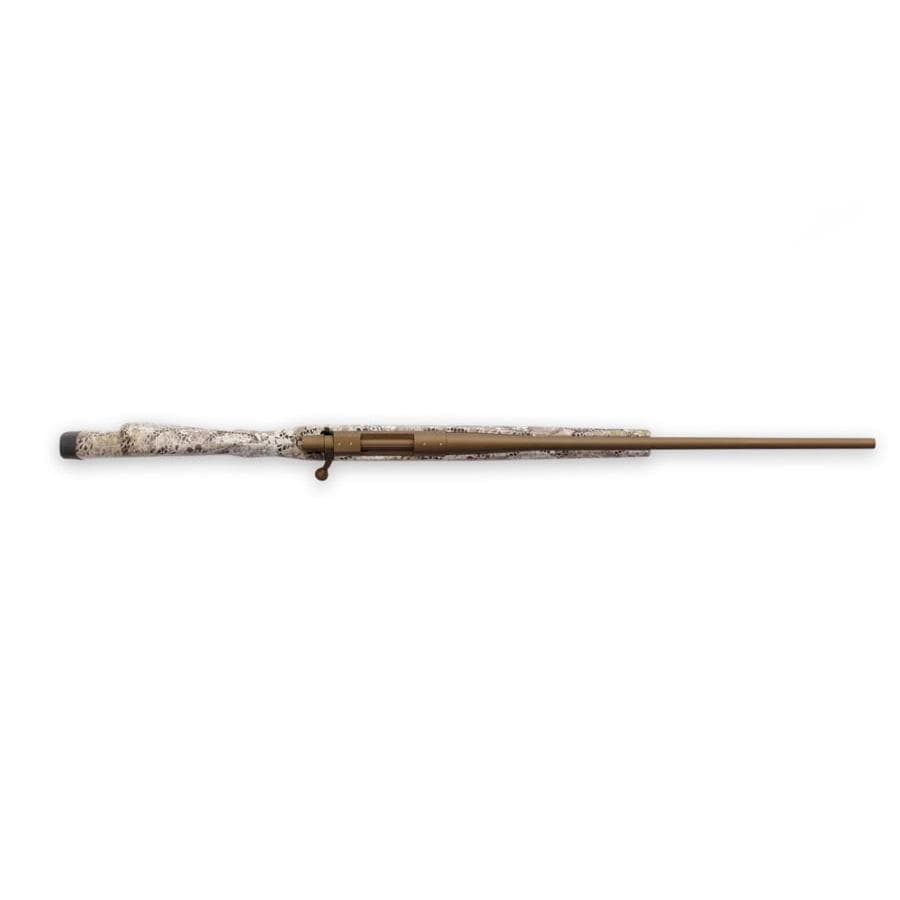 Weatherby Vanguard Badlands Rifle .300 Win Mag 3rd Capacity 24" Burnt Bronze Threaded Barrel Approach Camo Stock