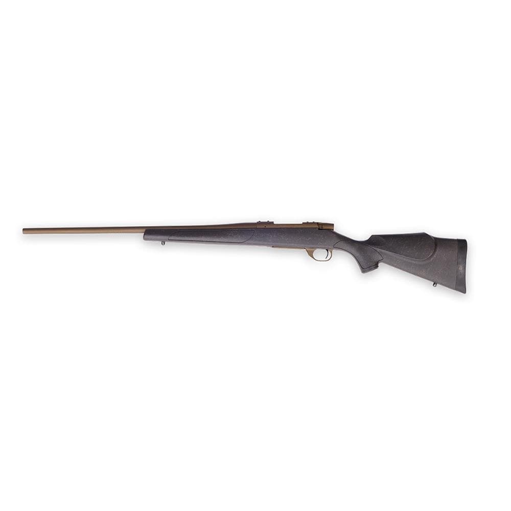 Weatherby Vanguard Weatherguard Rifle .257 Wby Mag 3rd Magazine 24" 1/2x28 Threaded Barrel Black Bronze