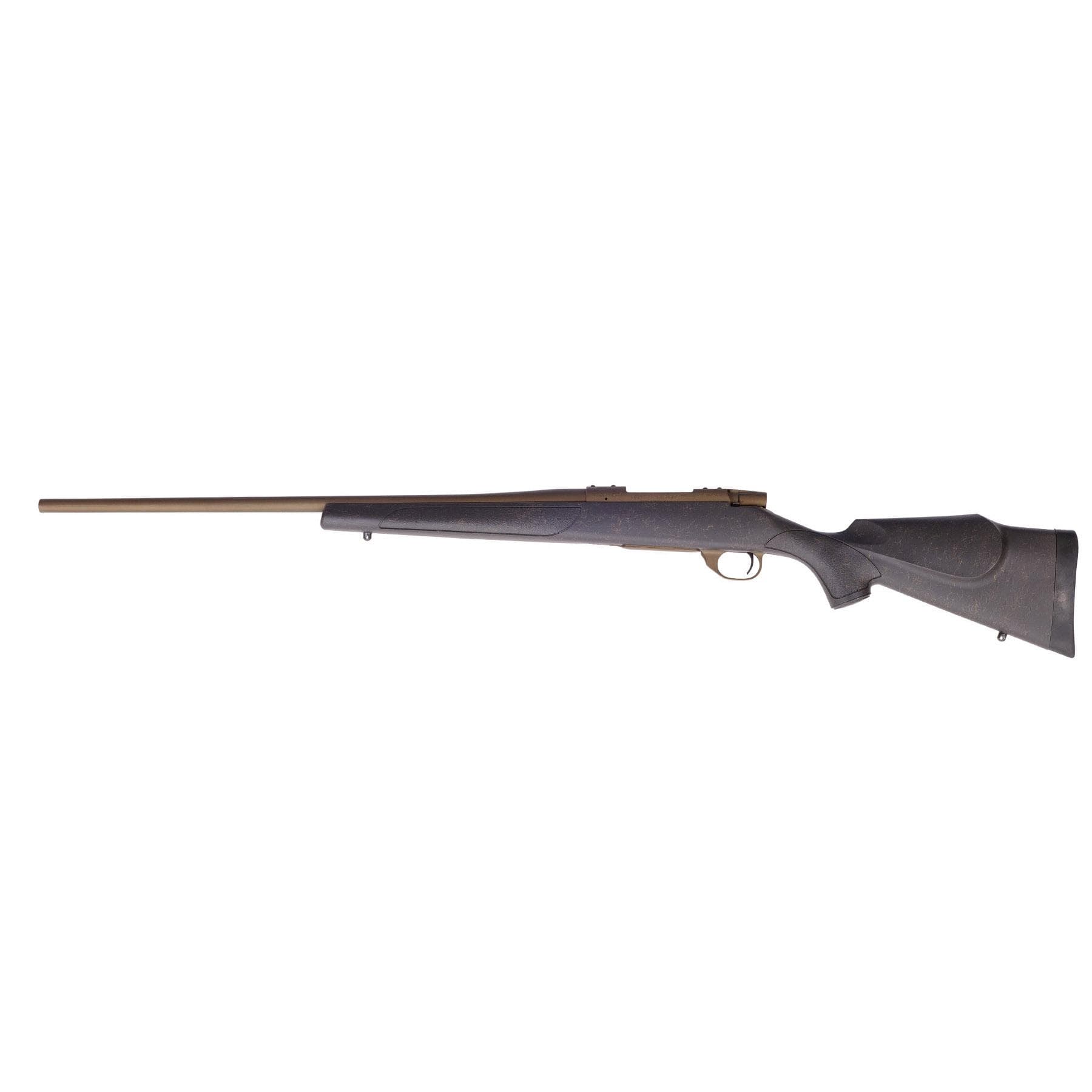 Weatherby Vanguard Weatherguard Bronze Rifle 7mm-08 Rem 5rd Capacity 22" Bronze Threaded Barrel Black/Bronze Stock