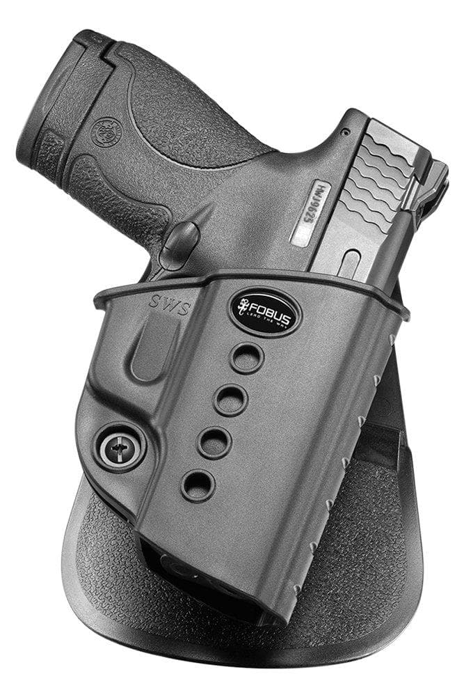 Fobus Evolution Series Retention Paddle Holster for WALTHER PPS/ M&P Shield M2.0 9mm & .40 Black Right Hand