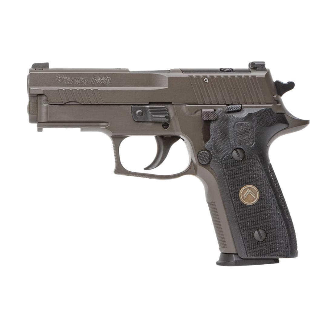 Sig Sauer P229 Legion Gray Handgun 9mm Luger 10rd Magazines(3) 3.9" Barrel X-Ray Sights MA compliant