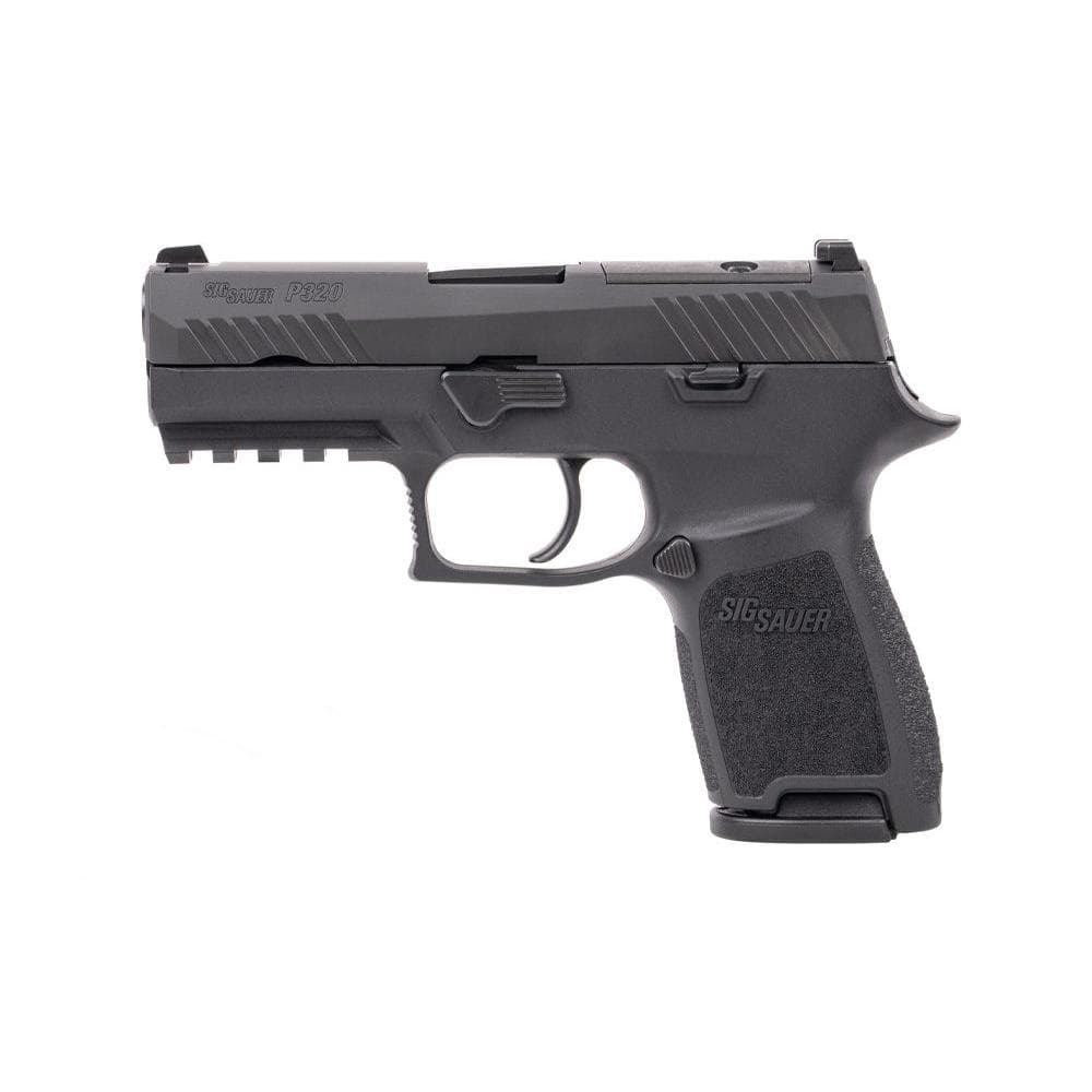 Sig Sauer P320 Compact Handgun 9mm Luger 15rd Magazines (2) 3.9" Barrel Black Optic Ready
