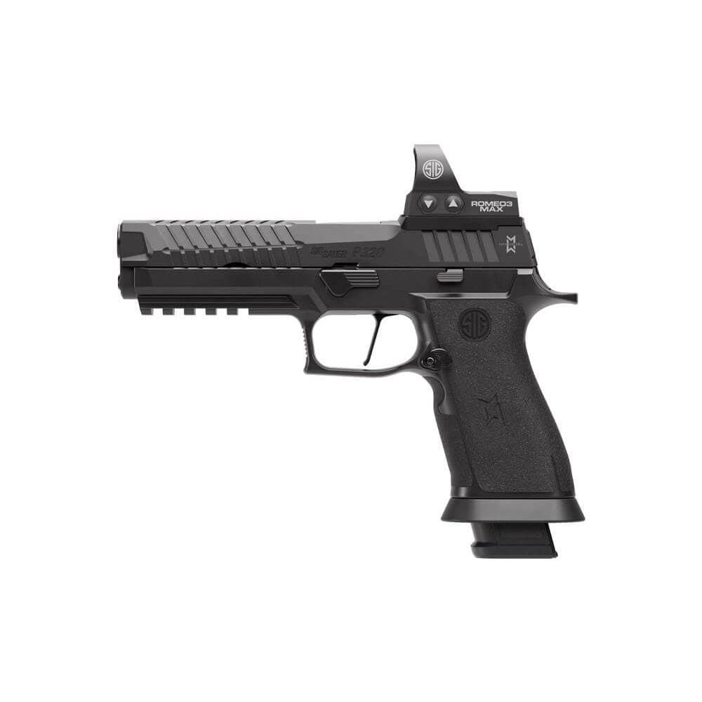 Sig Sauer P320-Max 2.0 Handgun 9mm Luger 10rd Magazines(4) 5" Barrel Romeo3 Max 6 MOA