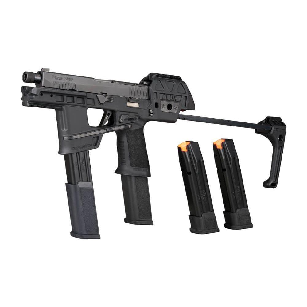 Sig Sauer P320 Flux TACOPS Handgun 9mm Luger 30(2)&21(3)rd Magazines 5.5" Threaded Barrel Brace
