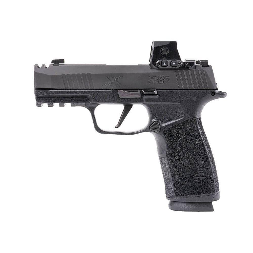 Sig Sauer P365 XMACRO Comp w/Romeo Compact Handgun 9mm Luger 10rd Magazines(2) 3.1" Barrel