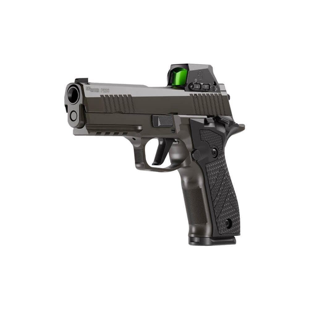 Sig Sauer P226-X Legion DA/SA Handgun 9mm Luger 18rd Magazines(3) 4.4" Barrel Red Dot Legion Grey Cerakote