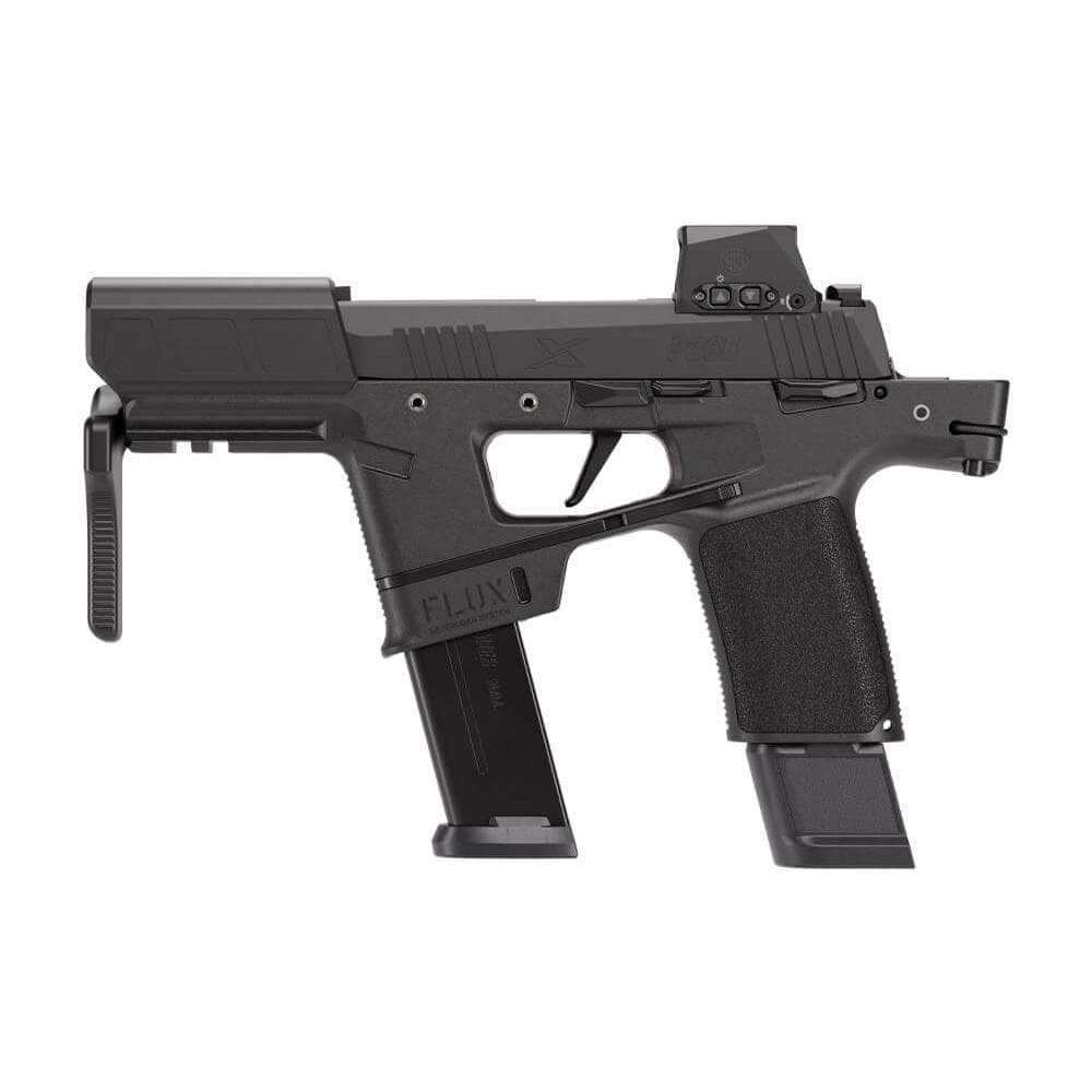 Sig Sauer P365-FLUX Handgun 9mm Luger 21(2)&17(1)rd Magazines 6" Barrel Brace