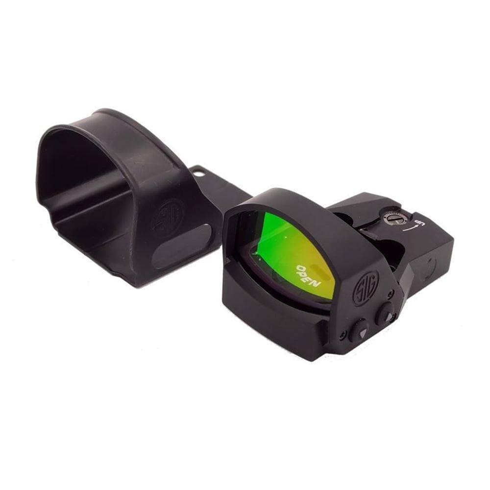 Sig Sauer Romeo1PRO Open-Reflex Red Dot Sight 1x30mm 6MOA Adj Steel Shroud FDE