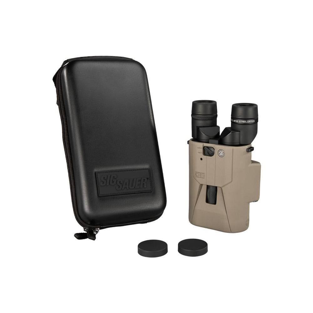 Sig Sauer ZULU6 HDX PRO OIS 16x50 Binocular Image Stabilized Flat Dark Earth (FDE)