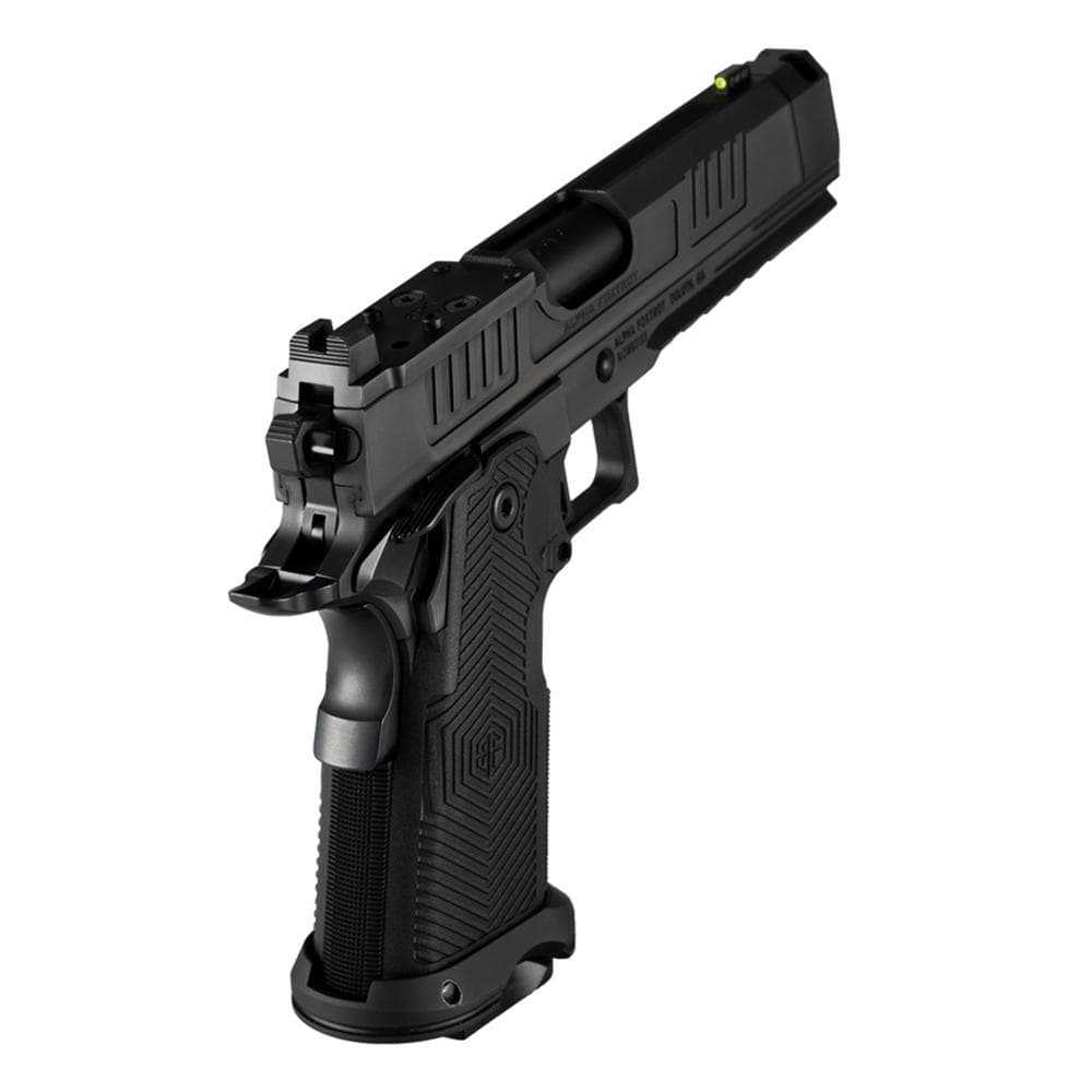 Alpha Foxtrot AF1911-Romulus Handgun 9mm Luger 17rd (1) and 20rd (1) Magazines 4.25" Compensated Threaded Barrel Black MOS Cut