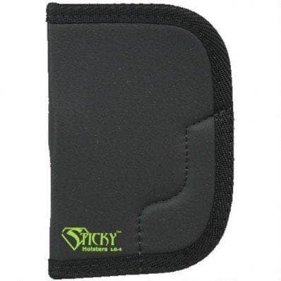 Sticky Holsters Large Sticky Pocket Holster for 3" Revolvers Grey Ambi