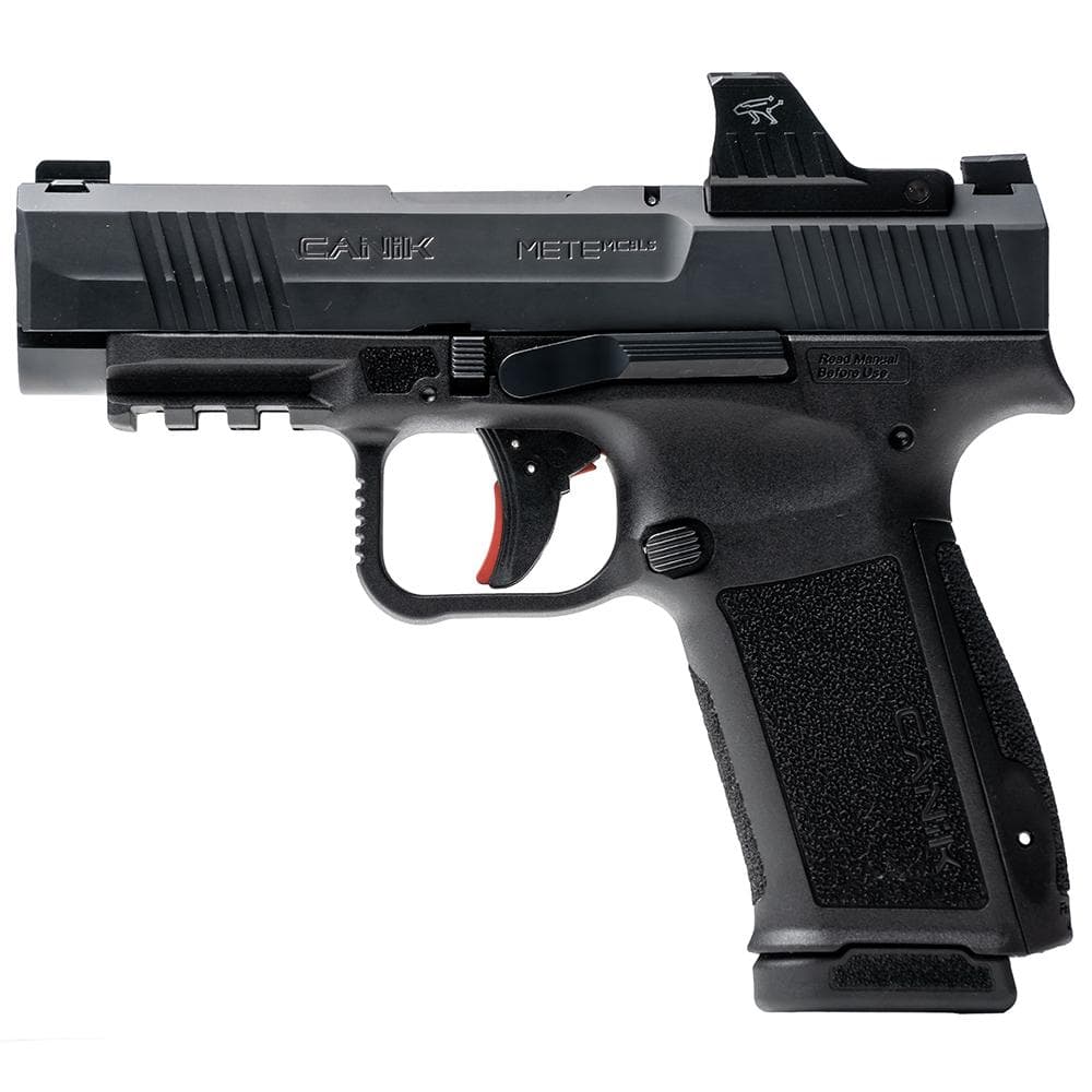 Canik Mete MC9LS Handgun 9mm Luger 17rd Magazines(2) 3.64" Barrel Optic Ready Black w/MeCANiK MO1