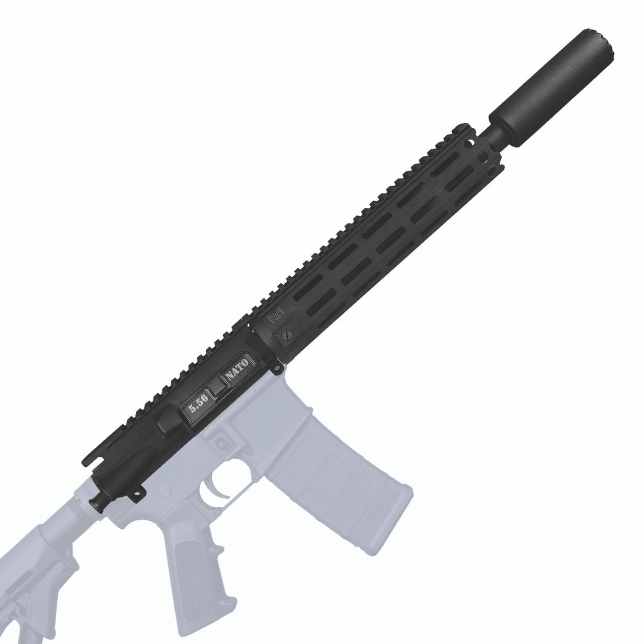 YHM Turbo K-RB Integral Suppressed Upper Receiver Group - 5.56mm 10" Handguard 11.5" Barrel