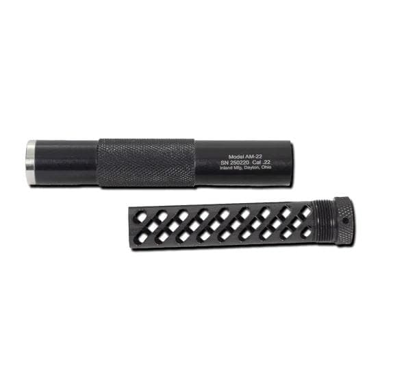 Inland AM-22 Direct Thread Suppressor - .22 Rimfire Aluminum Black 1/2x28
