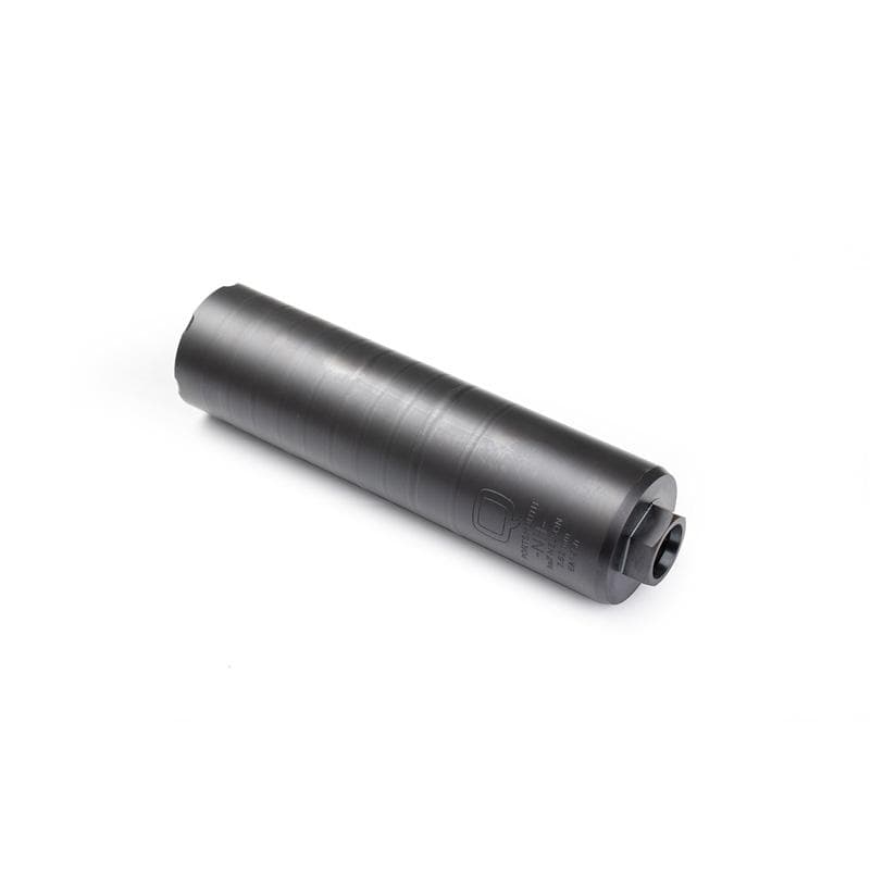 Q Limited Release Half Nelson Blasted Titanium Direct Thread Suppressor 7.62mm 5/8"-24 Black