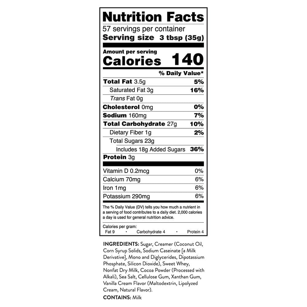 Readywise Chocolate Dairy Delight 57 Serving