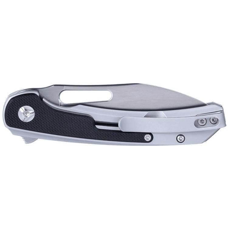 CRKT Padawan Folding Knife 3" Drop Point Blade Black and Silver